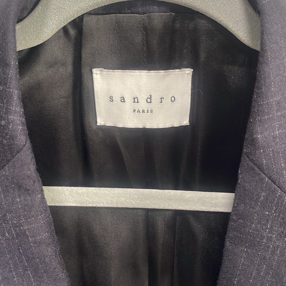 Sandro Paris Wool Blazer View 2